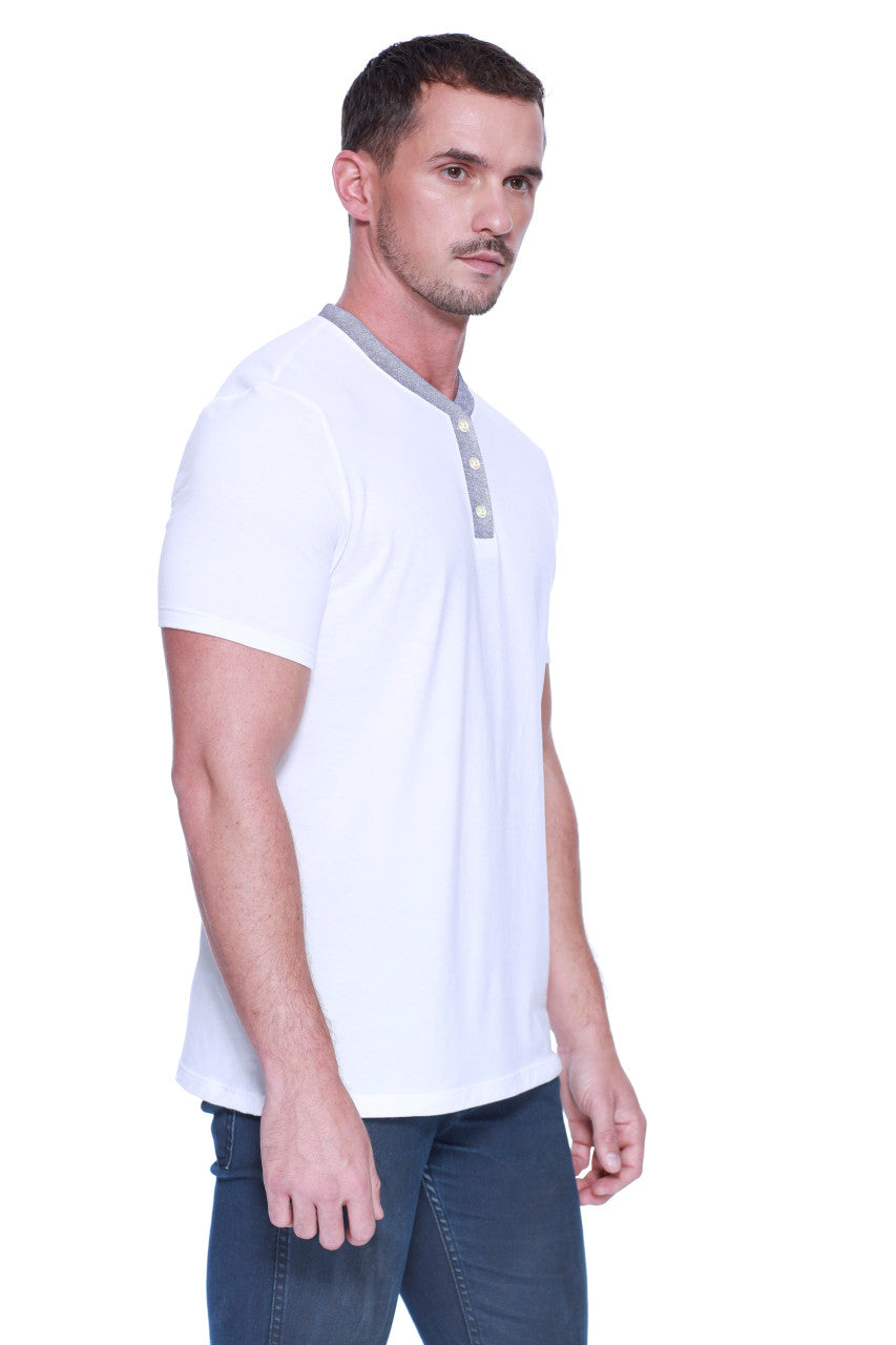 2460 - Men's CVC Henley