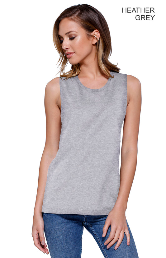 1150 - Women's Cotton Muscle Tee