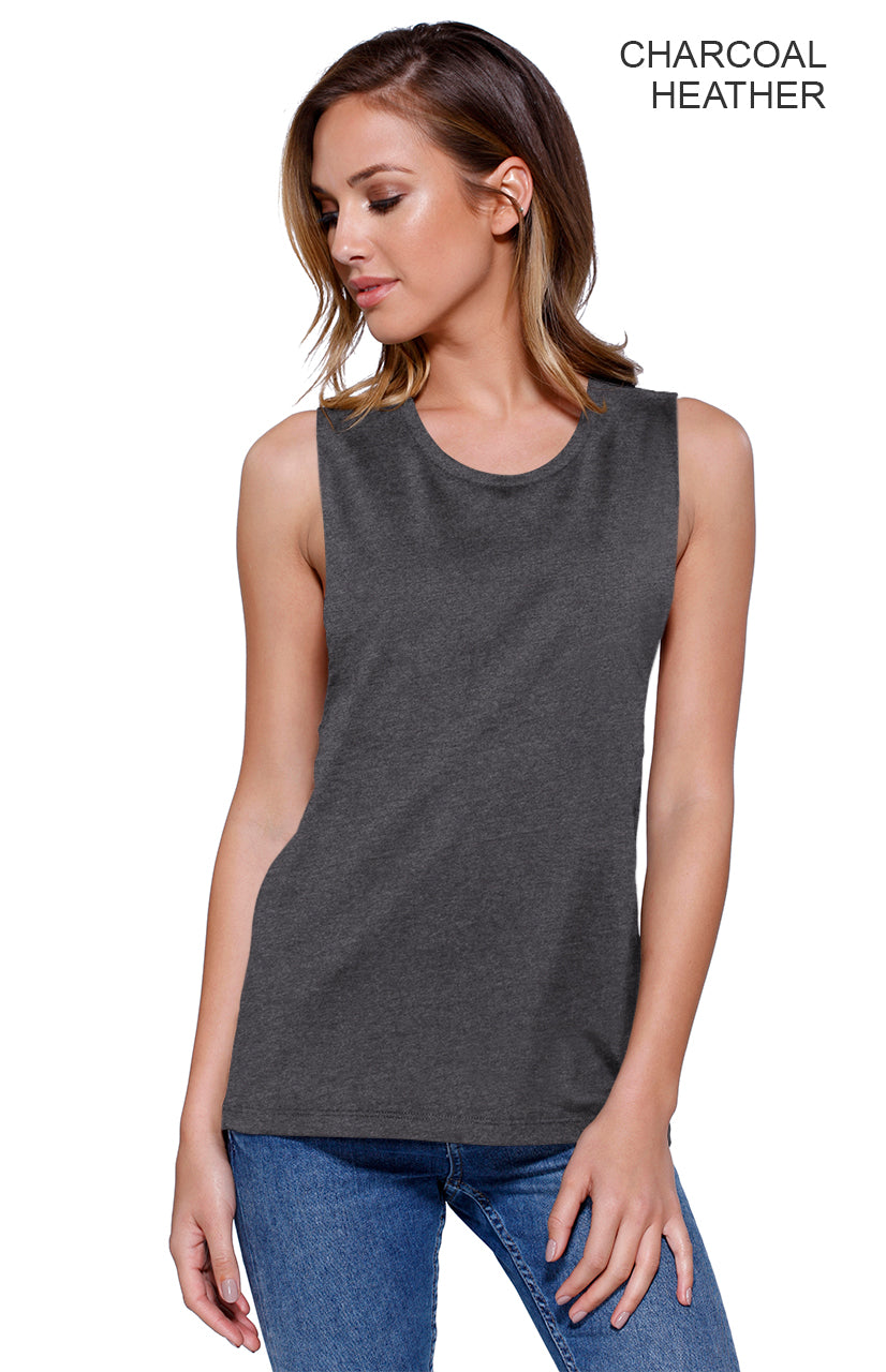 1150 - Women's Cotton Muscle Tee