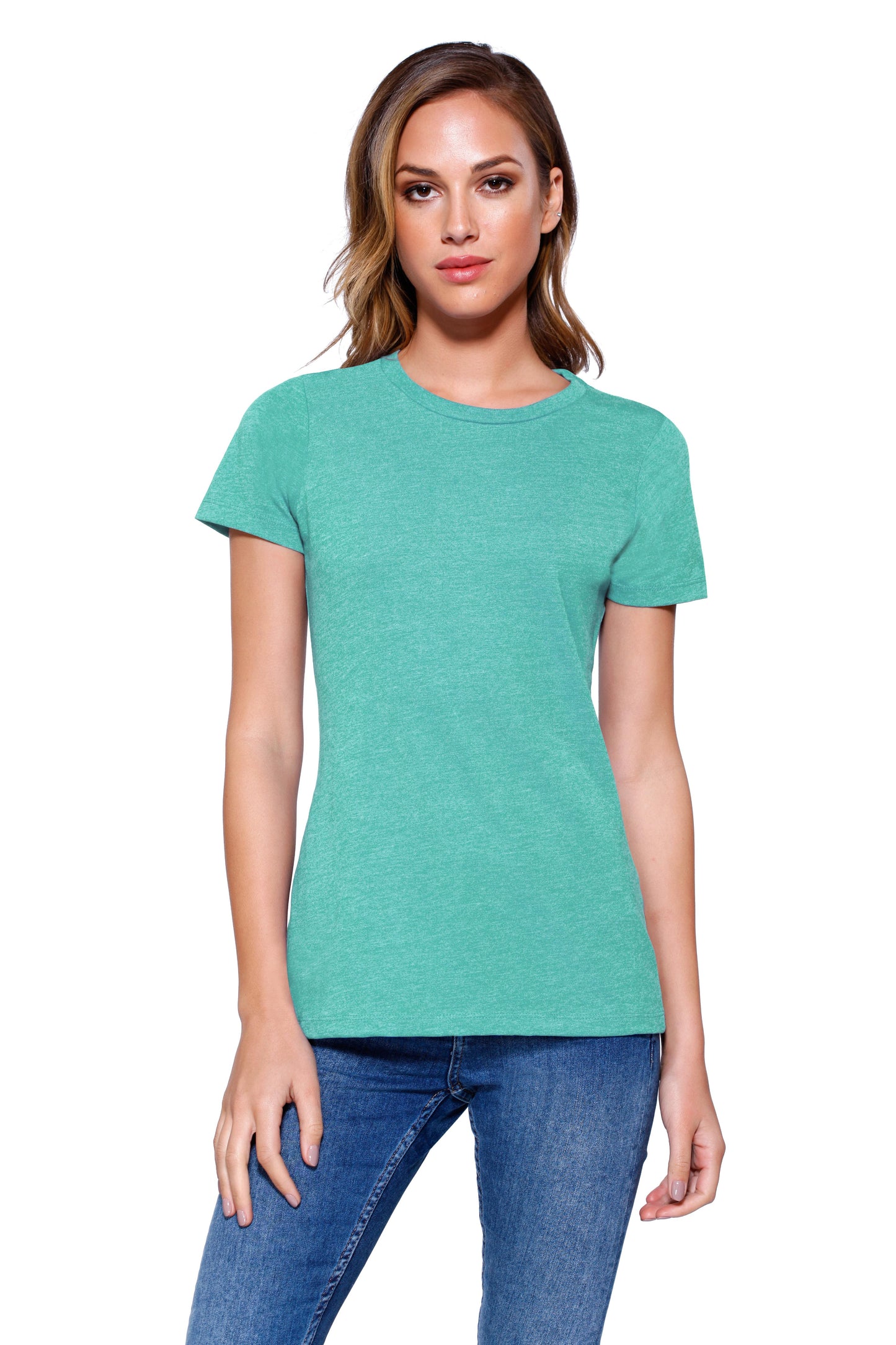 1410 - Women's CVC Crew Neck T-shirt