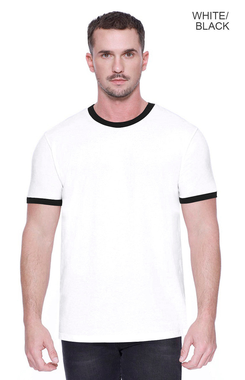2431 - Men's CVC Ringer T-shirt