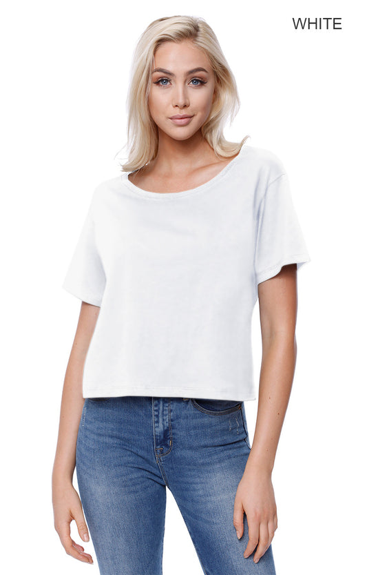 1161 - Women's Cotton Boxy T-shirt