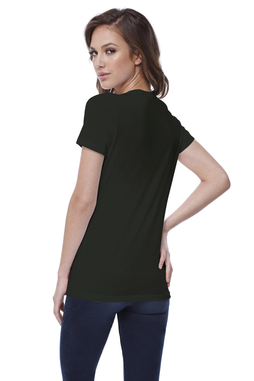 1210 - Women's Cotton Crew Neck T-shirt
