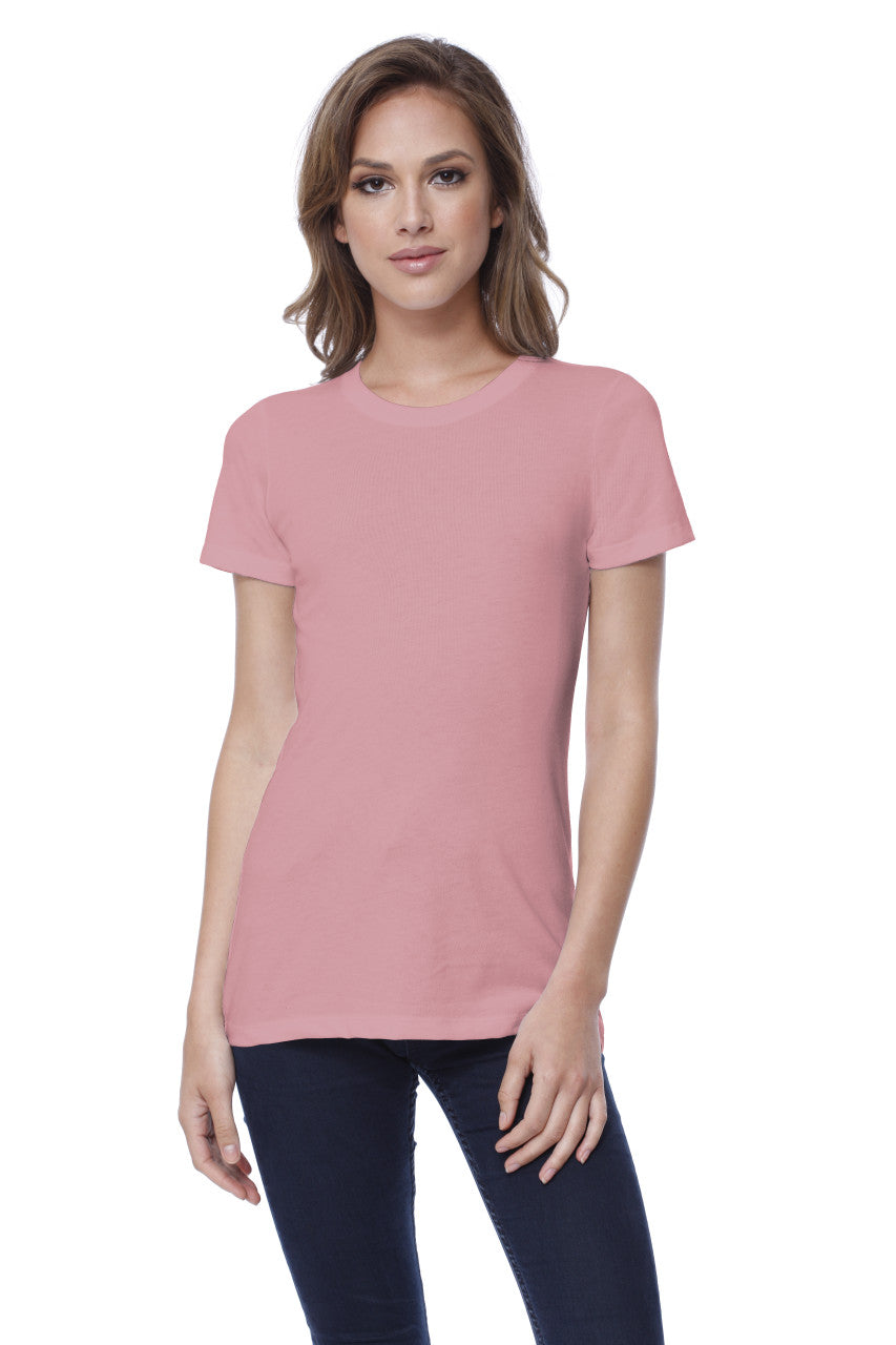 1210 - Women's Cotton Crew Neck T-shirt