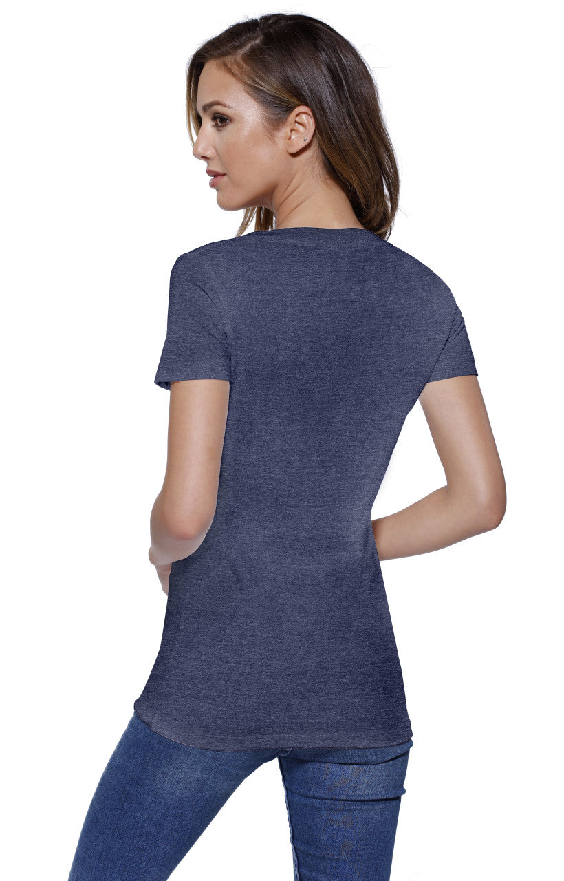 1512 - Women's Triblend V-Neck T-shirt
