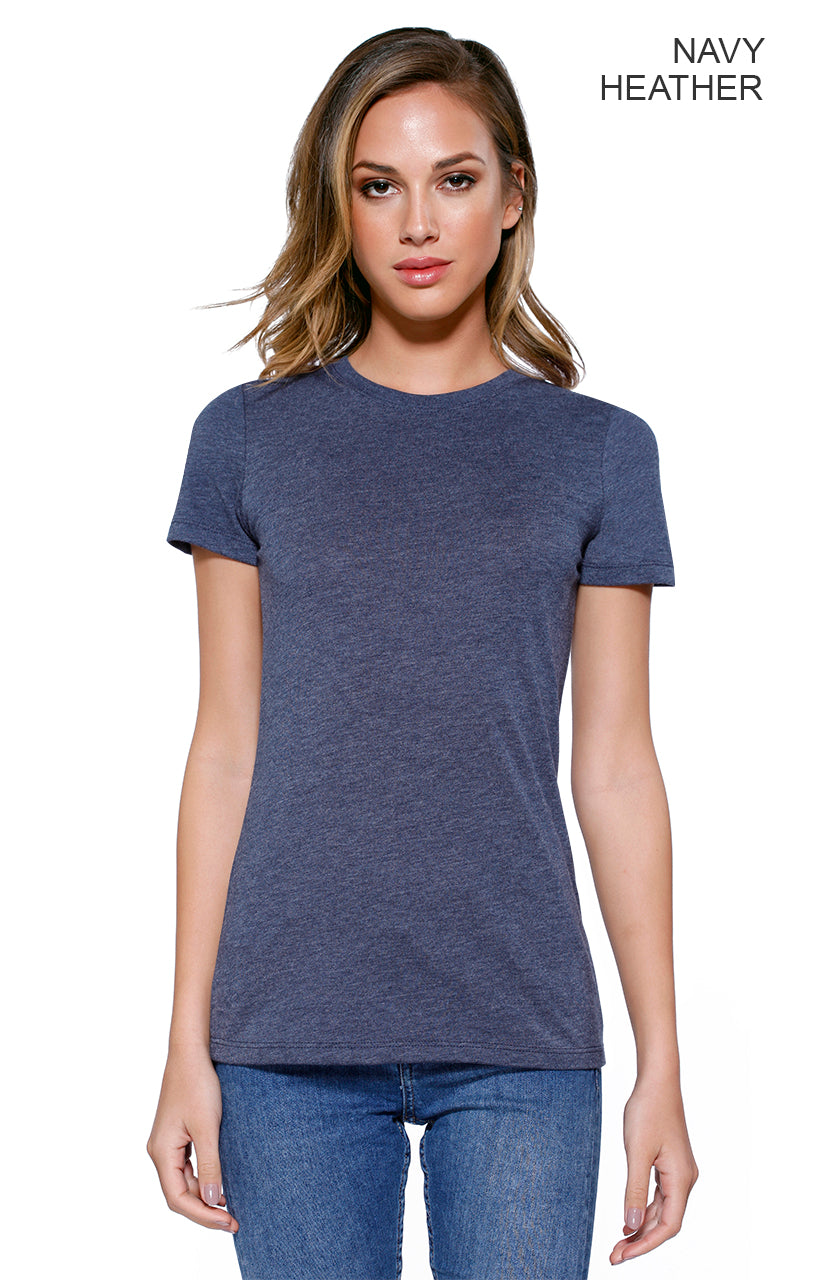 1410 - Women's CVC Crew Neck T-shirt