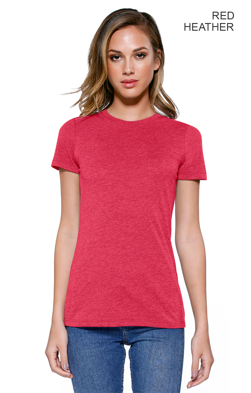 1410 - Women's CVC Crew Neck T-shirt
