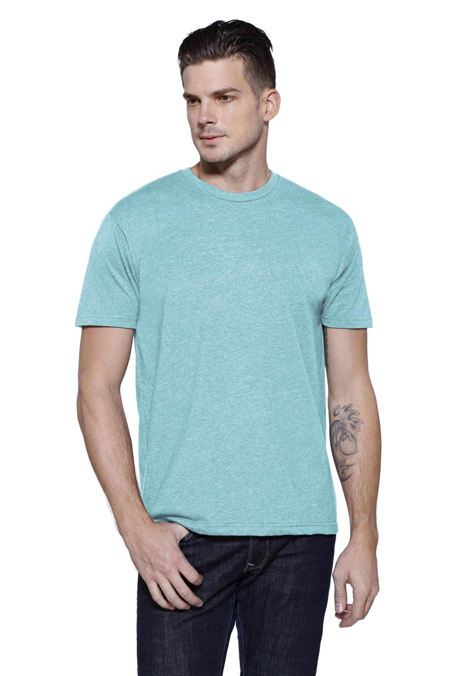 2410 - Men's CVC Crew Neck T-shirt
