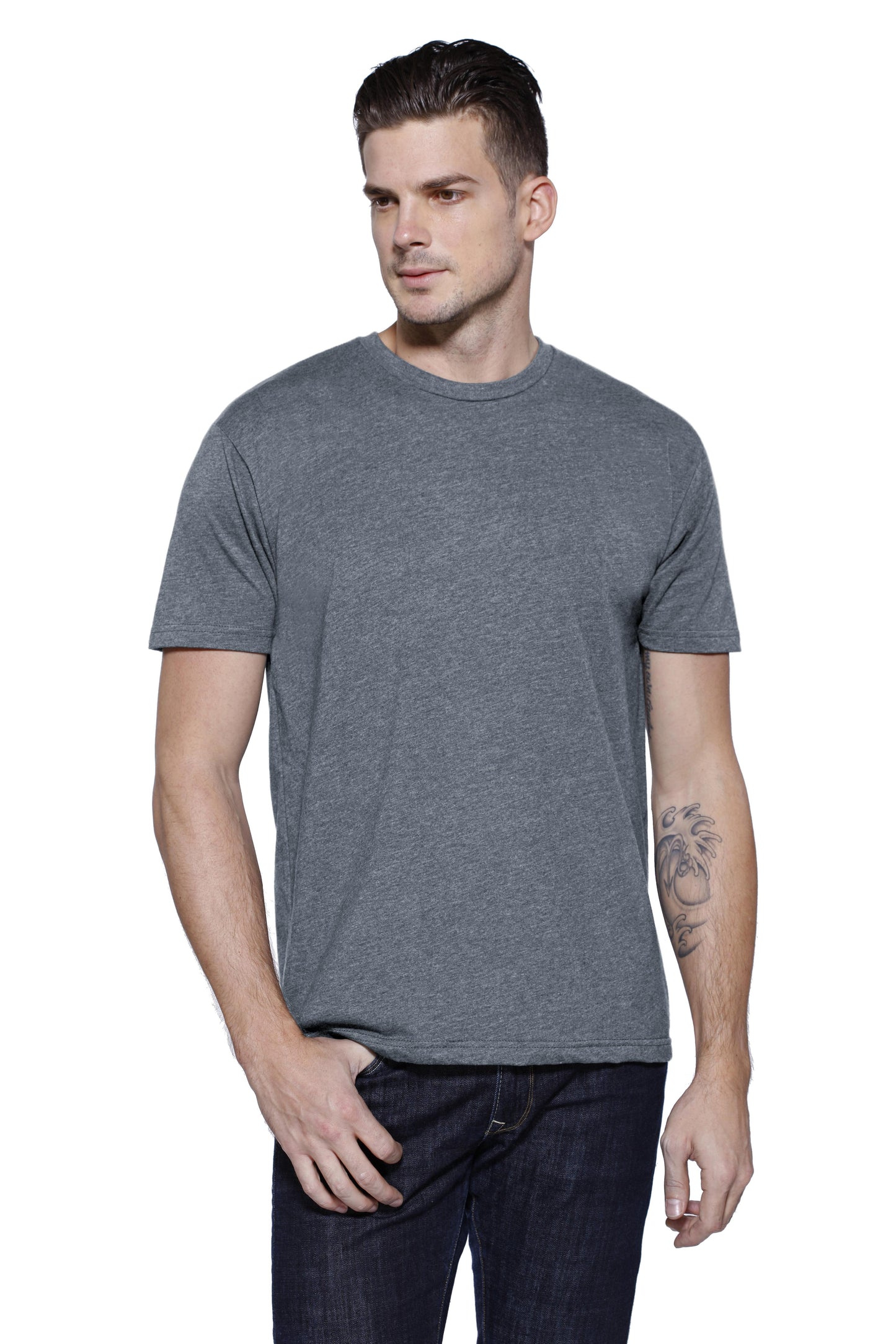 2410 - Men's CVC Crew Neck T-shirt