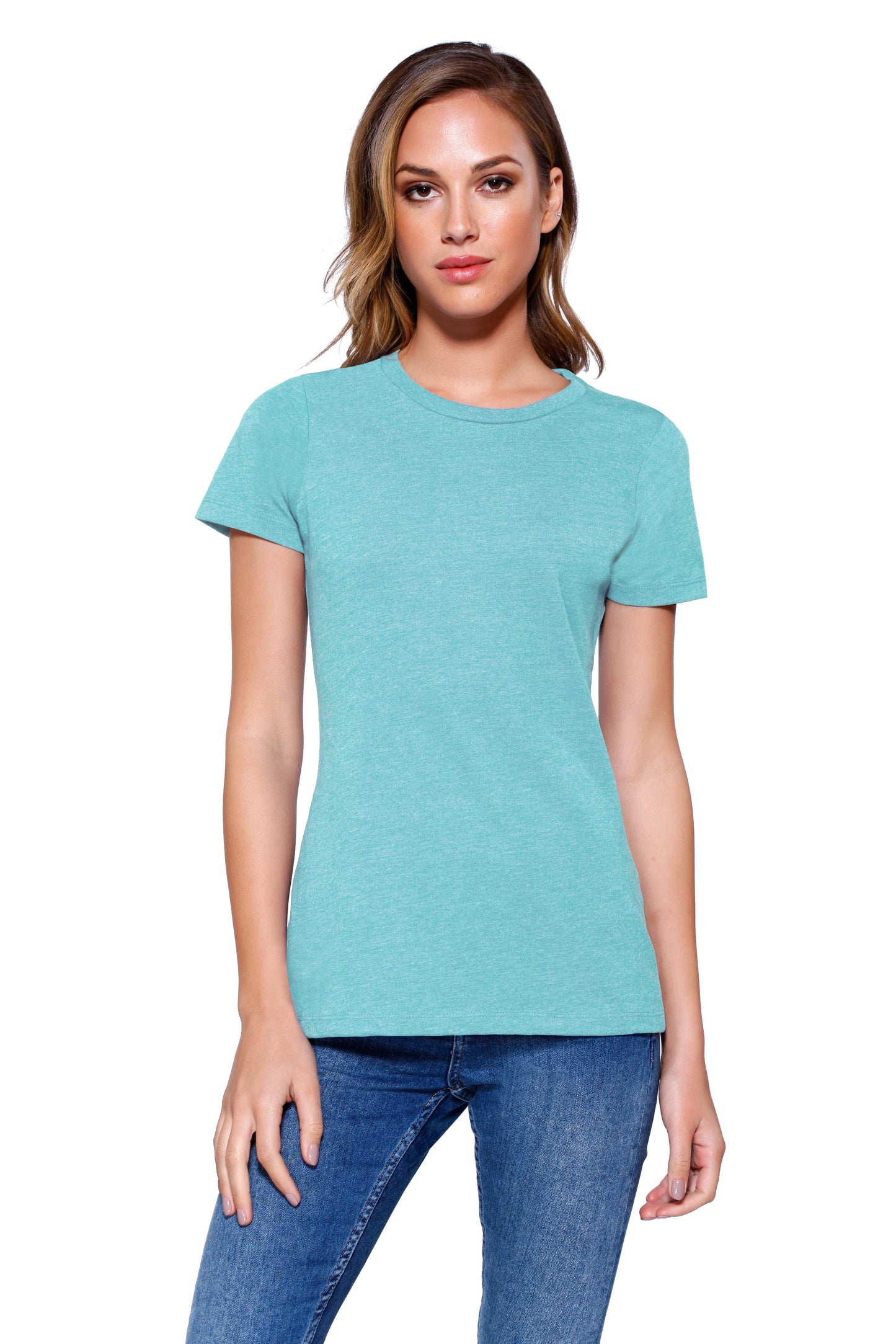 1410 - Women's CVC Crew Neck T-shirt