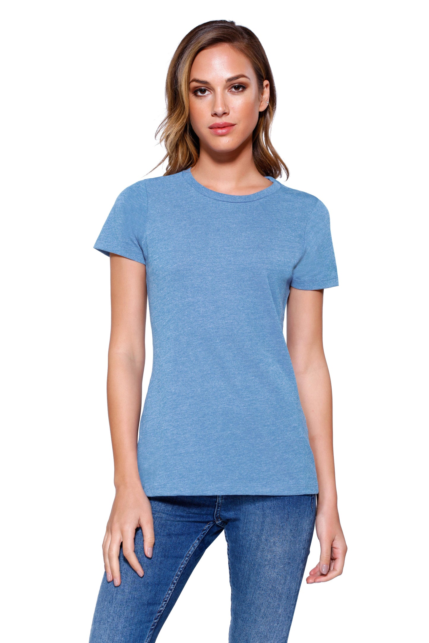 1410 - Women's CVC Crew Neck T-shirt