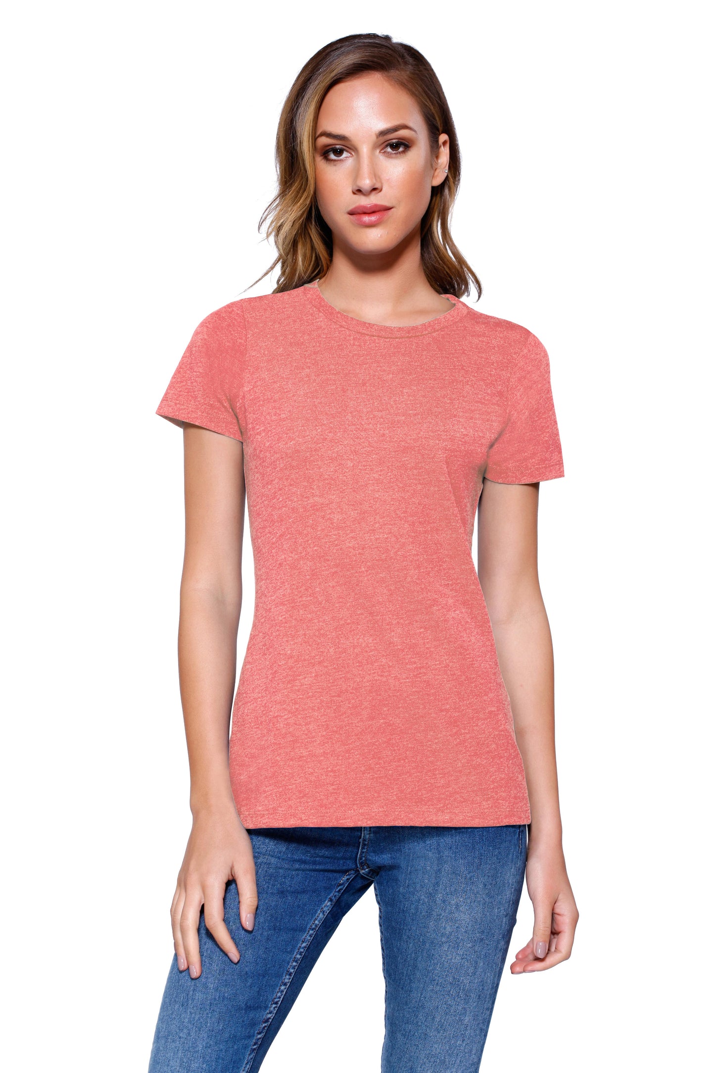 1410 - Women's CVC Crew Neck T-shirt