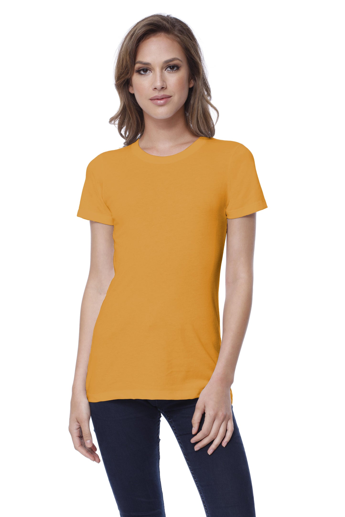 1210 - Women's Cotton Crew Neck T-shirt