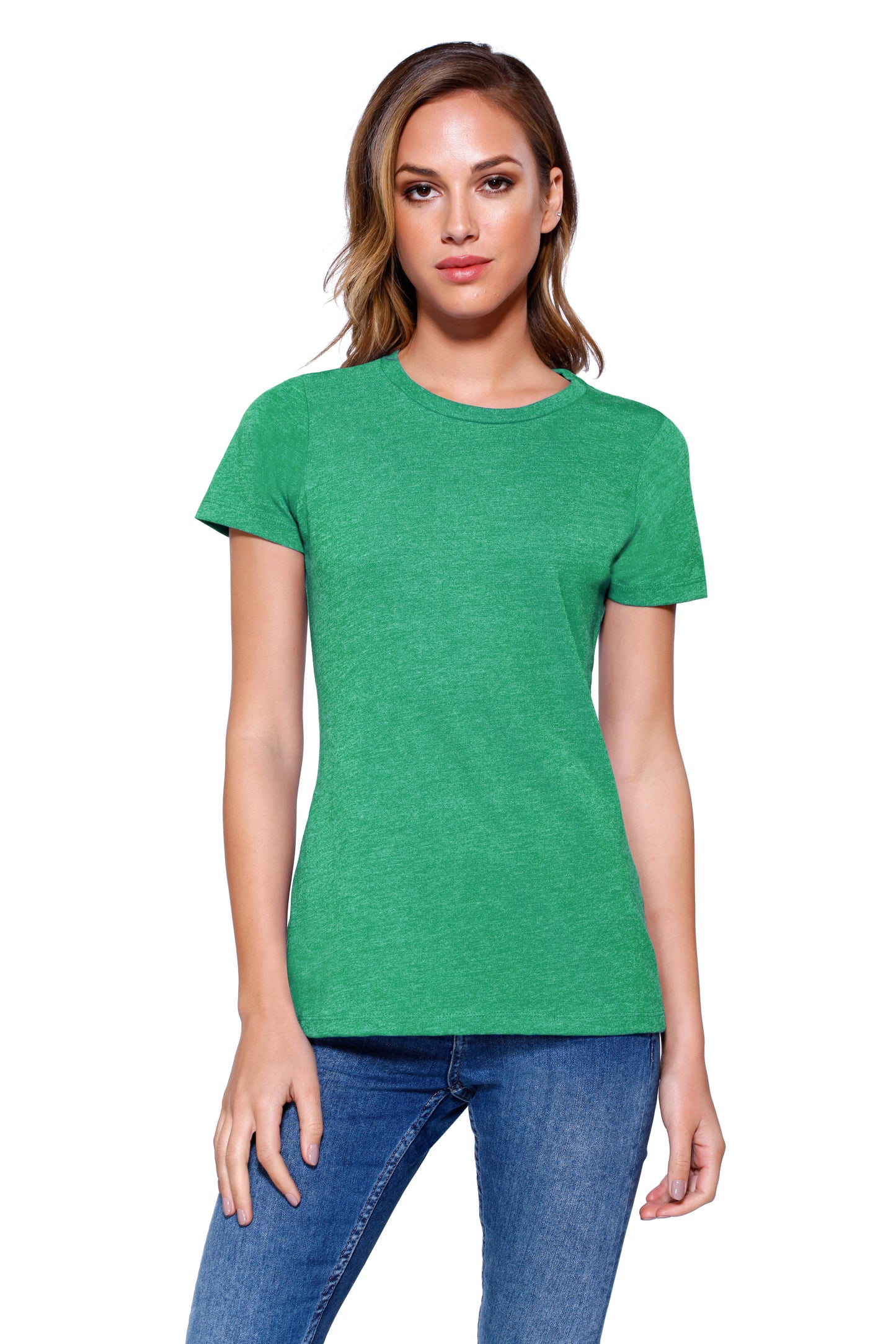 1410 - Women's CVC Crew Neck T-shirt