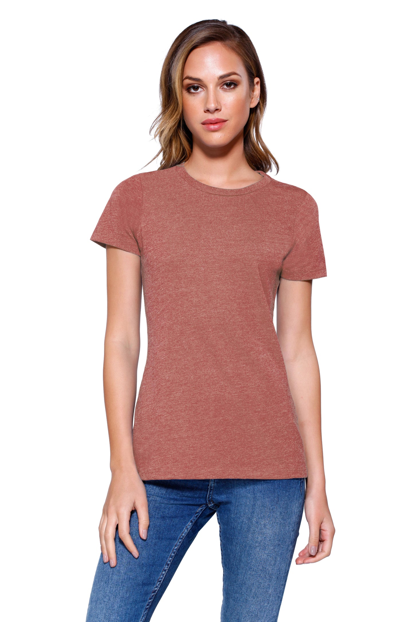 1410 - Women's CVC Crew Neck T-shirt