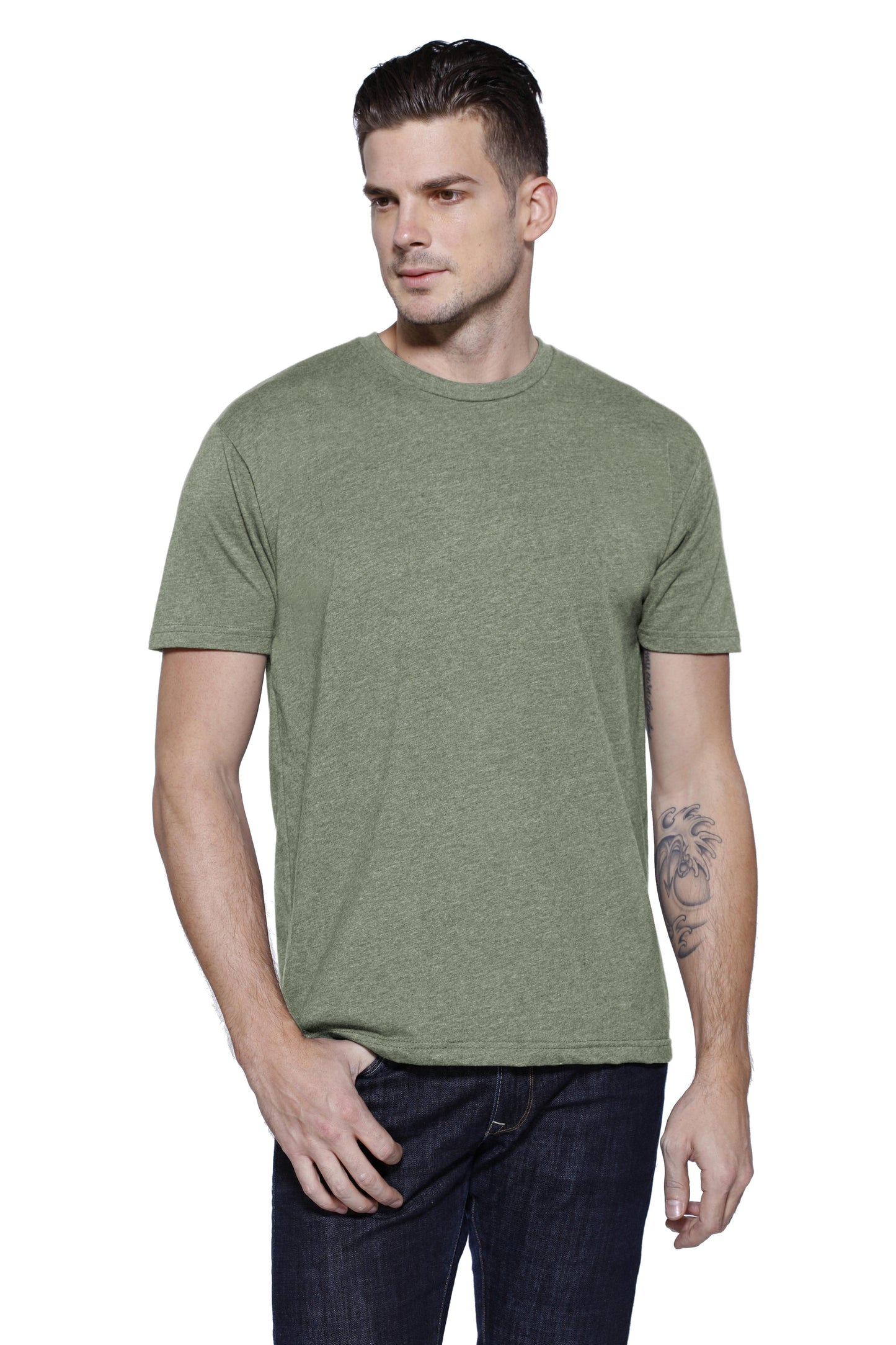 2410 - Men's CVC Crew Neck T-shirt
