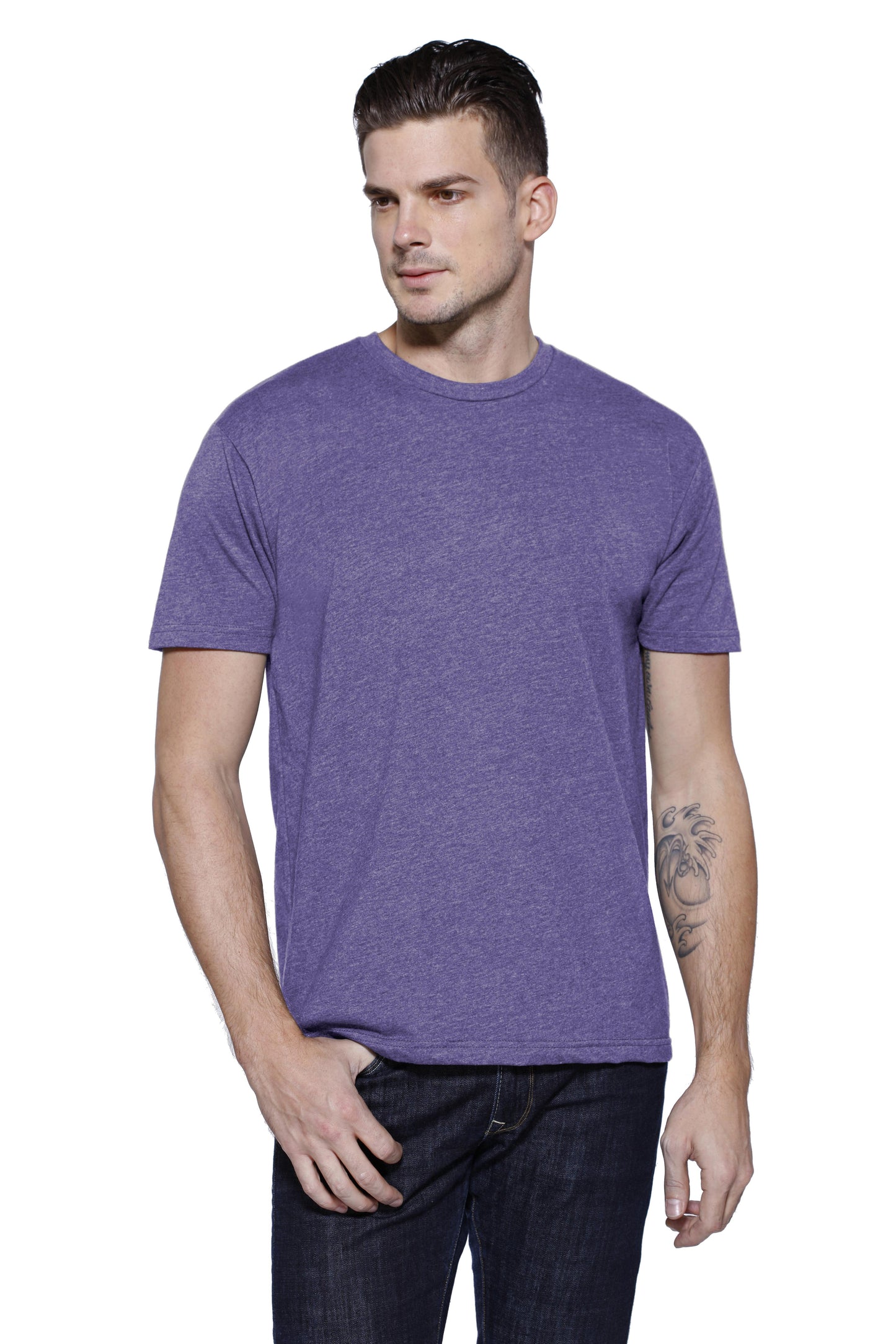 2410 - Men's CVC Crew Neck T-shirt