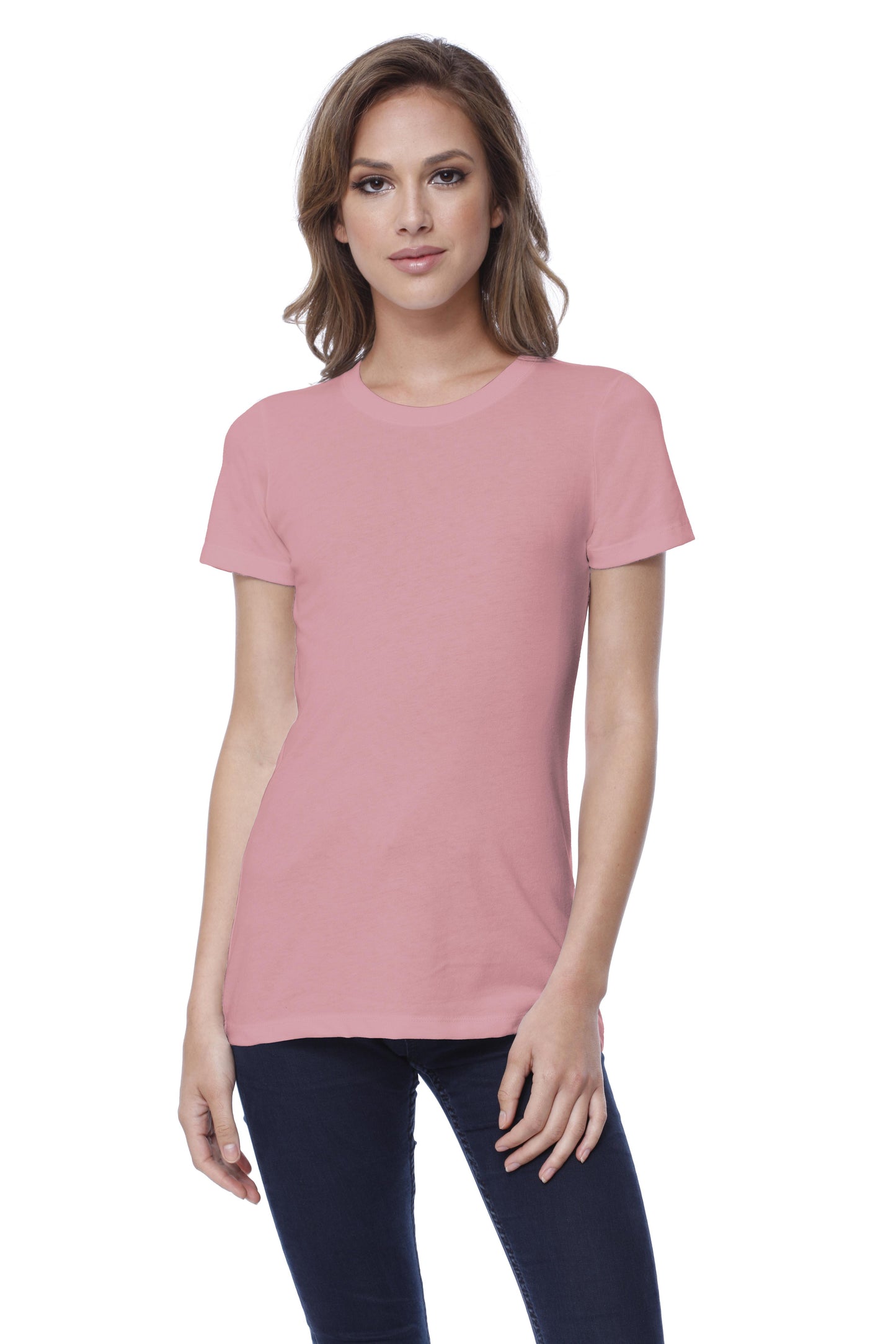 1210 - Women's Cotton Crew Neck T-shirt