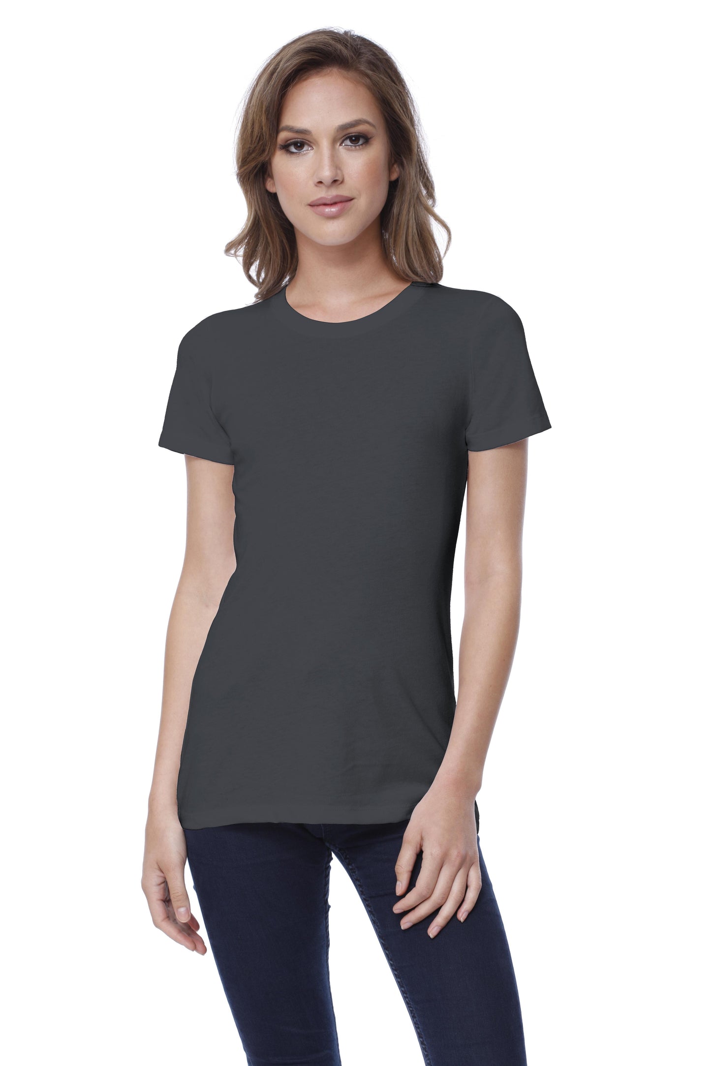 1210 - Women's Cotton Crew Neck T-shirt