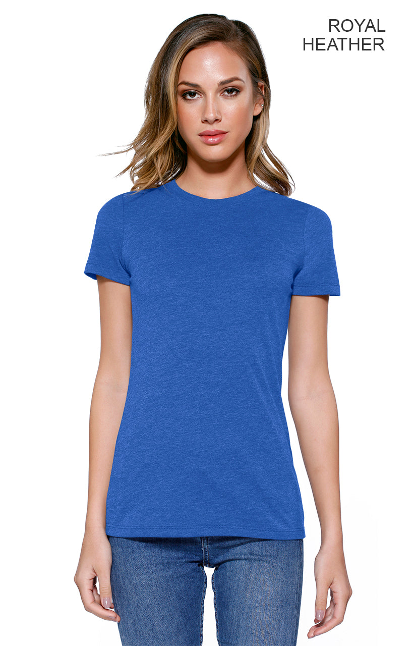 1410 - Women's CVC Crew Neck T-shirt