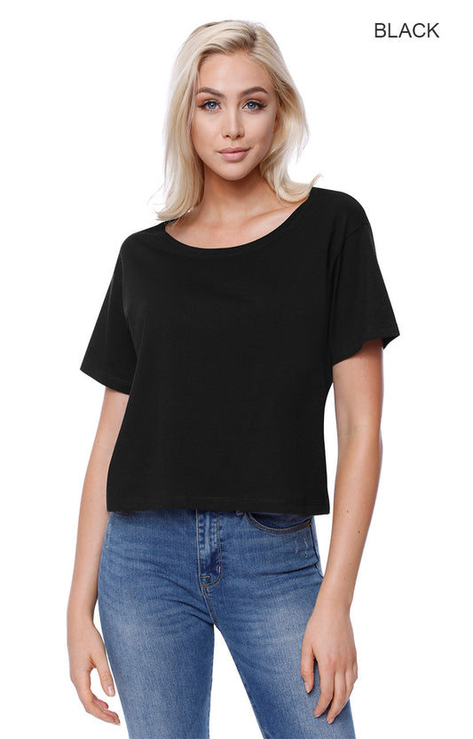 1161 - Women's Cotton Boxy T-shirt
