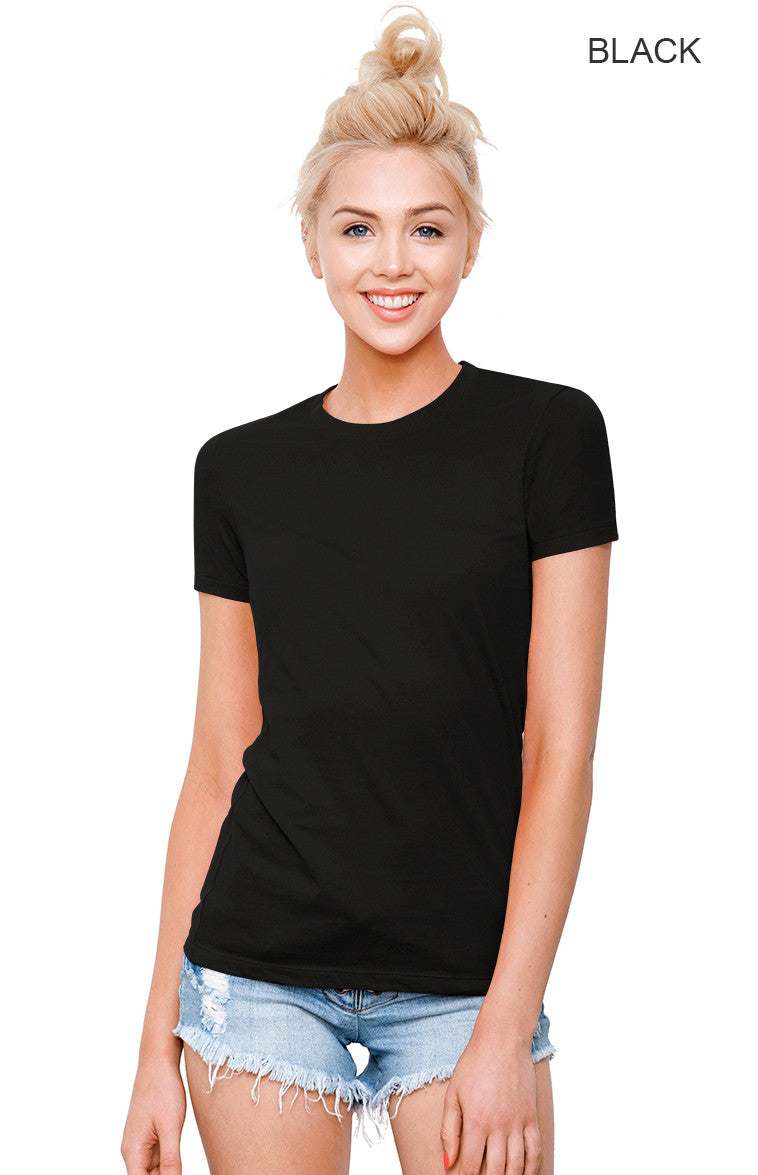 1210 - Women's Cotton Crew Neck T-shirt