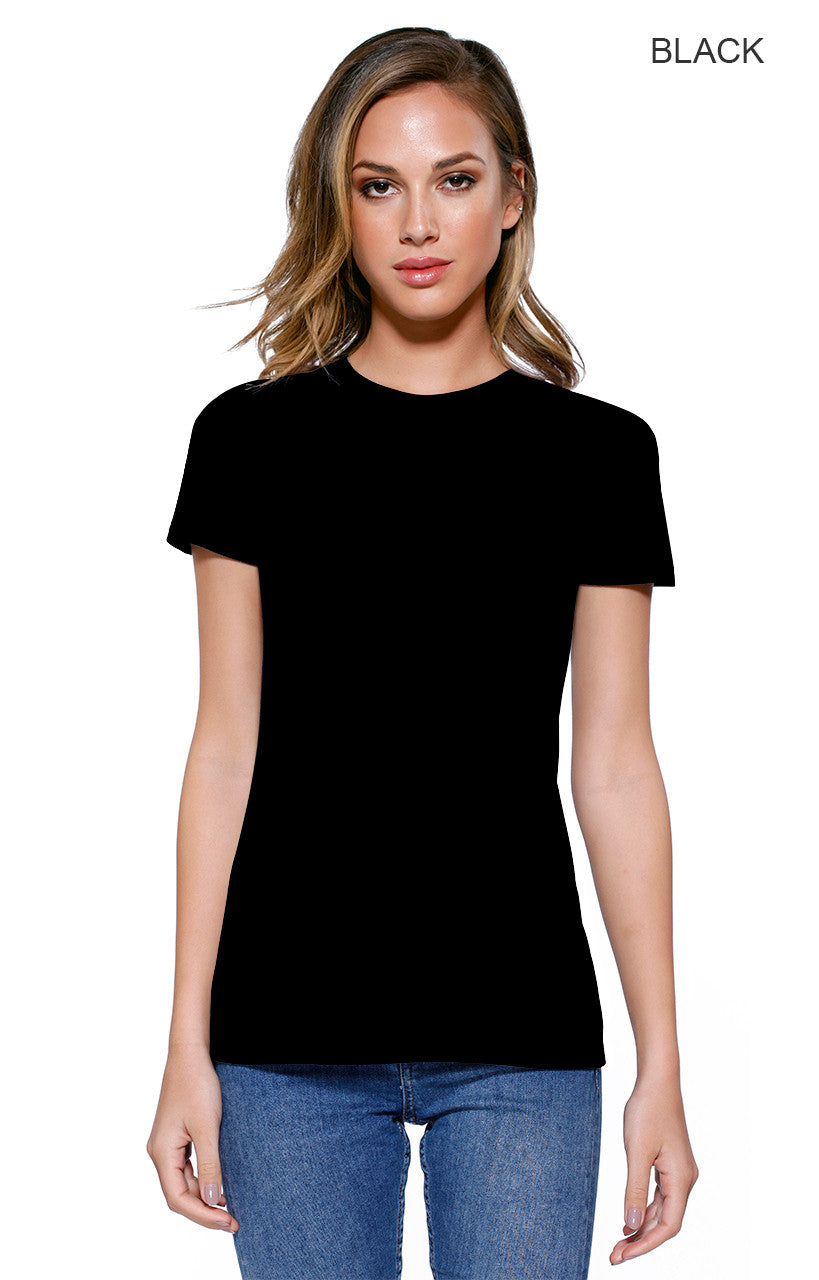 1410 - Women's CVC Crew Neck T-shirt