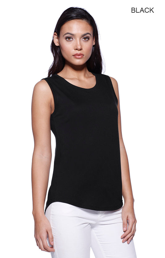 1452 - Women's CVC Sleeveless T-shirt