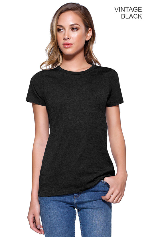 1510 - Women's Triblend Crew Neck T-shirt