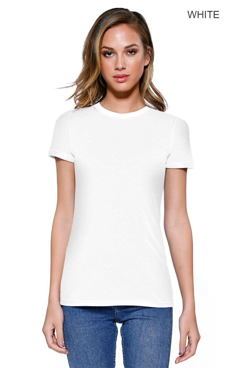 1410 - Women's CVC Crew Neck T-shirt